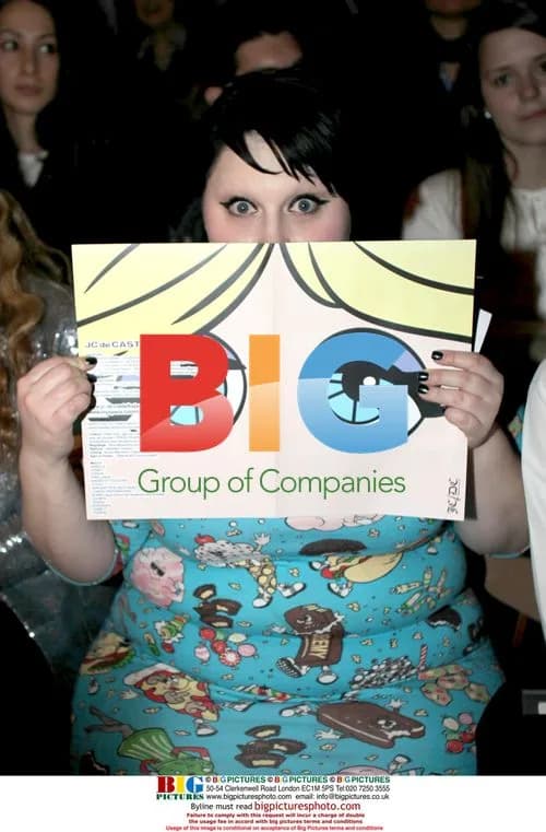 Beth Ditto at Paris Fashion Week
