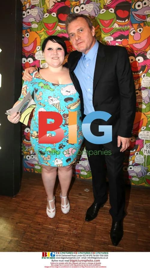 Beth Ditto and Castelbajac at Paris Fashion Week