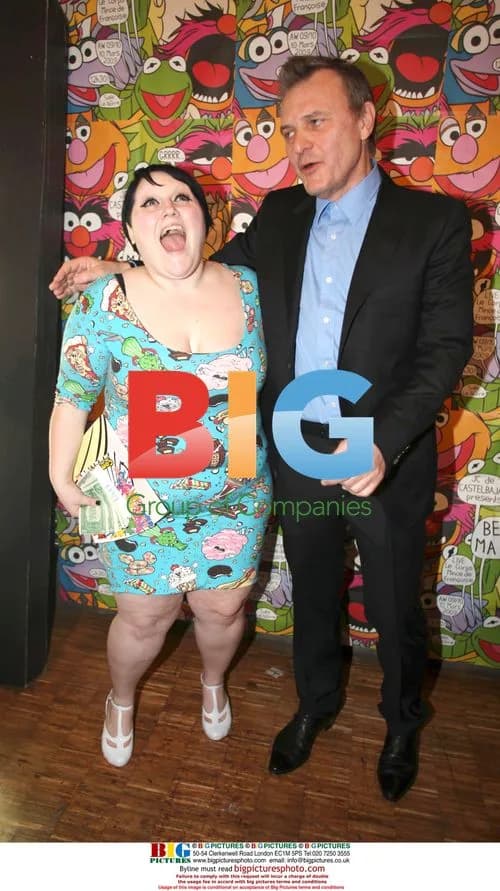 Beth Ditto and Castelbajac at Paris Fashion Week
