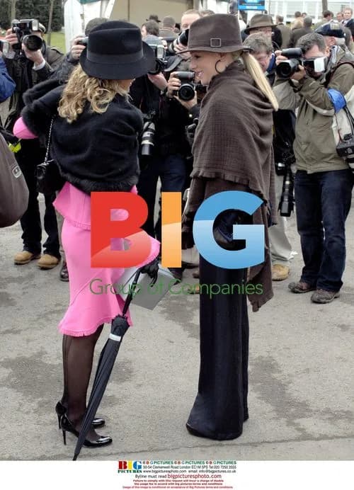 Zara Phillips attends Cheltenham National Hunt Festival