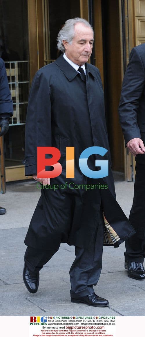 Bernard Madoff Leaves Court