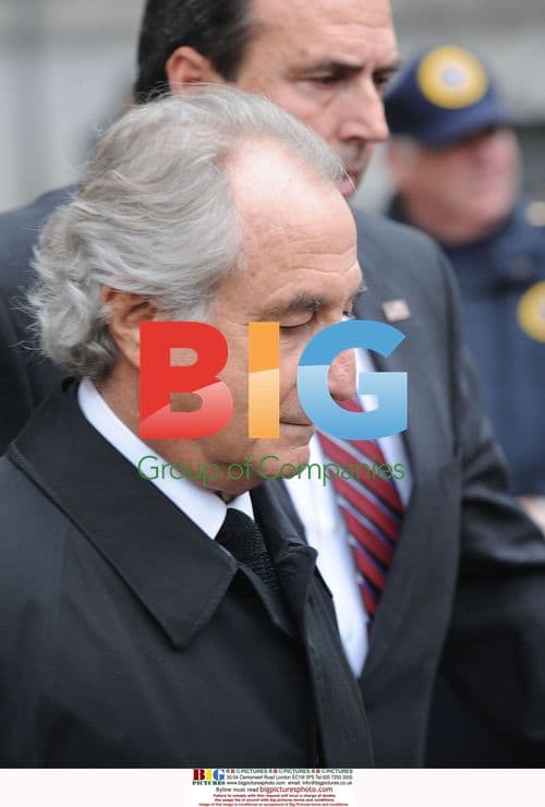 Bernard Madoff Exits Court