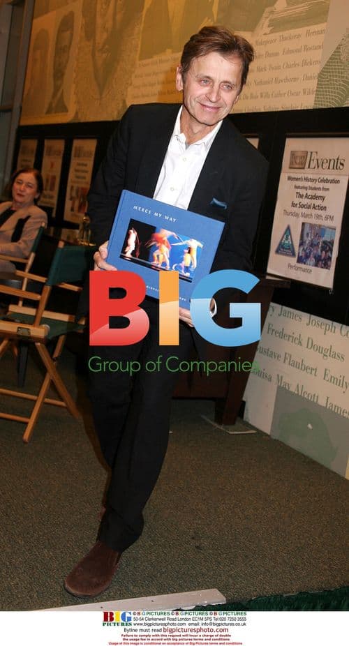 Mikhail Baryshnikov promotes new photo book