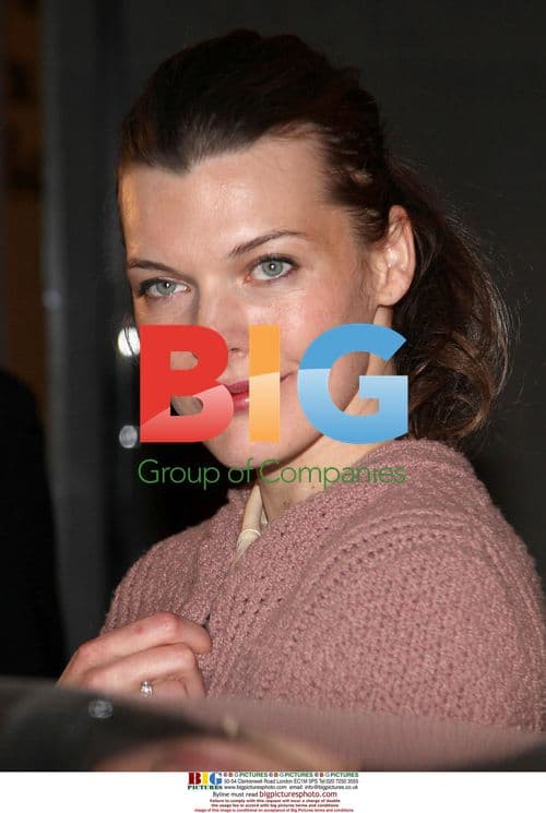 Milla Jovovich at Chanel Party in Paris