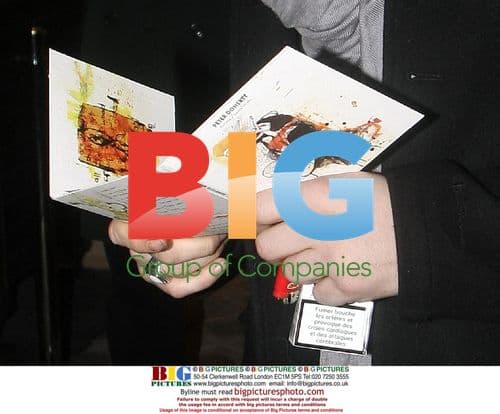 Pete Doherty Leaving Paris Hotel for Concert