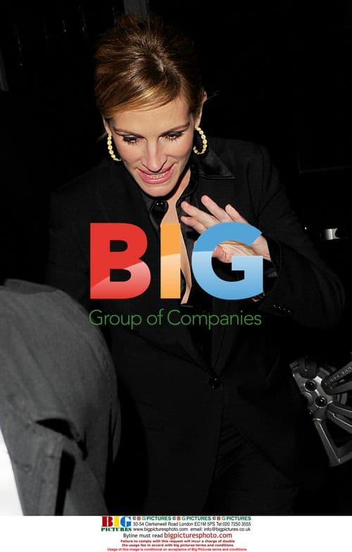 Julia Roberts Arrives at Duplicity Premiere Afterparty