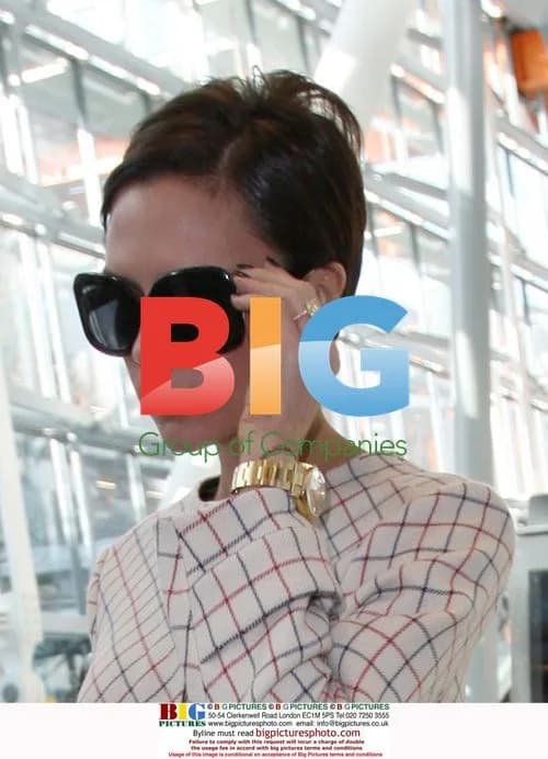 Victoria Beckham at Heathrow