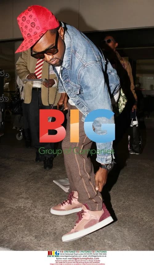 Kanye West at LAX