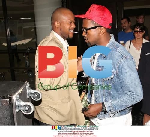 Kanye West at LAX