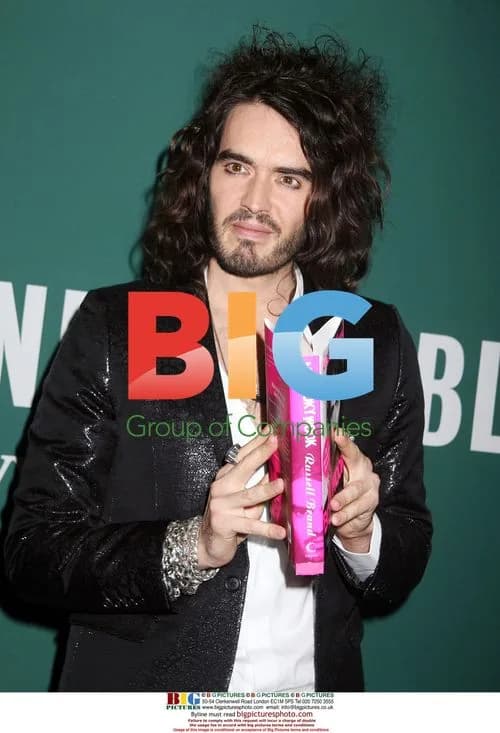 Russell Brand promotes 'My Booky Wook'