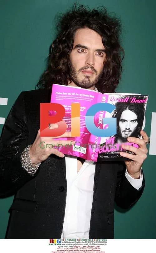 Russell Brand promotes new book in NYC