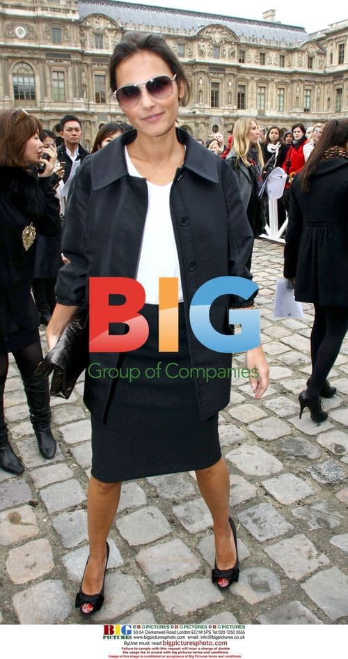 Virginie Ledoyen at Louis Vuitton Fashion Show