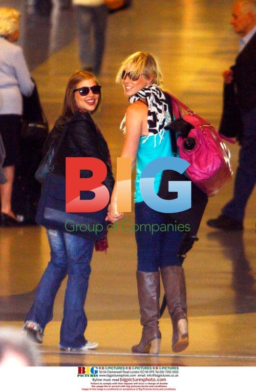 Singer Natasha Bedingfield at LAX