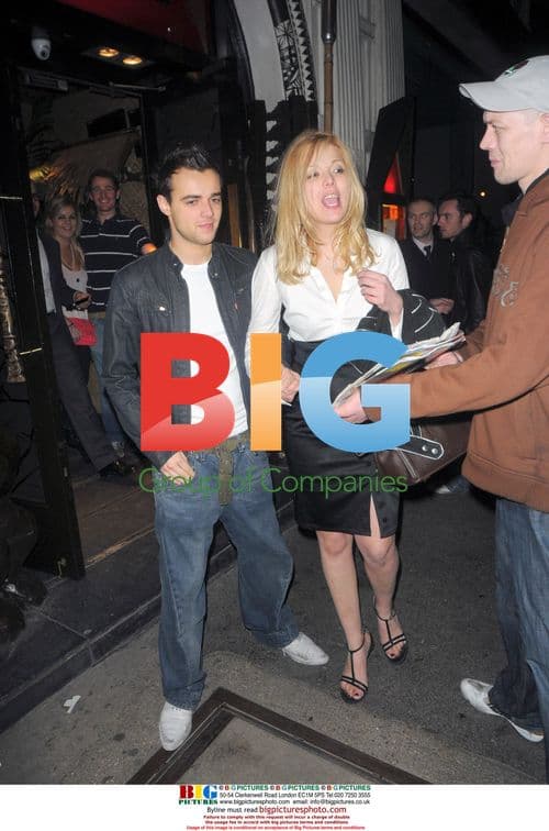 Socialite Nicole Sconciaforni Leaving Club with Ben Adams