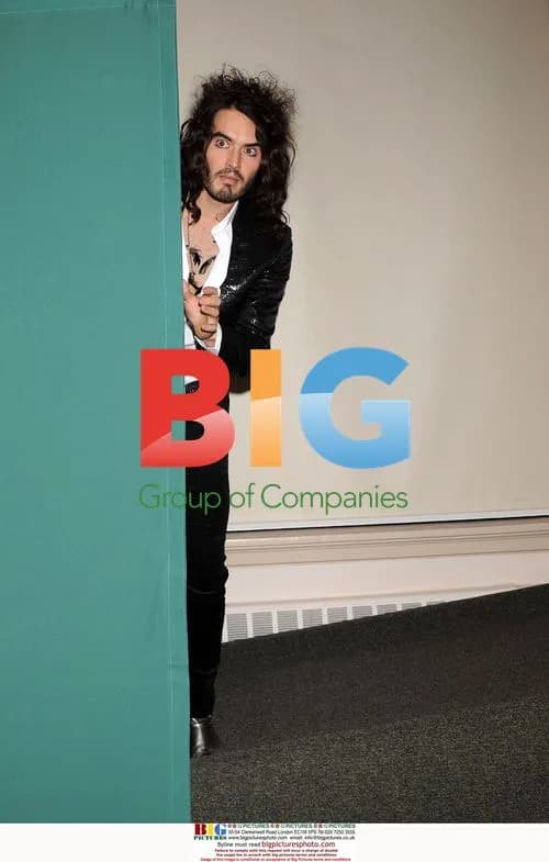 Russell Brand signs books in NYC