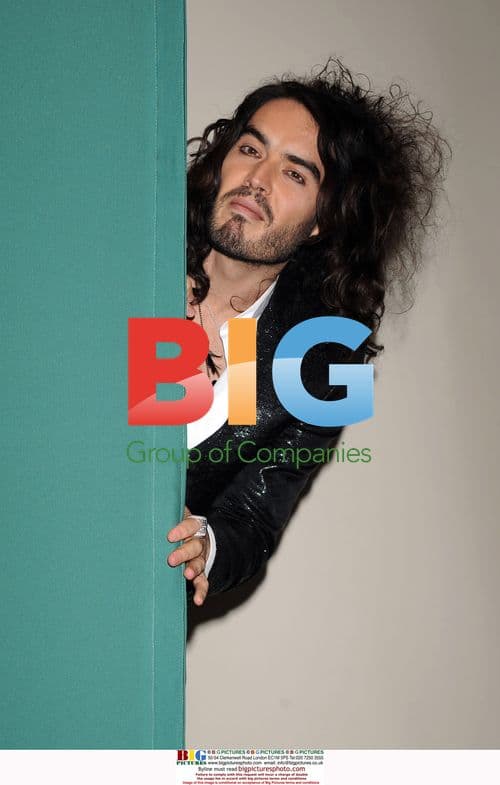 Russell Brand signs books in NYC