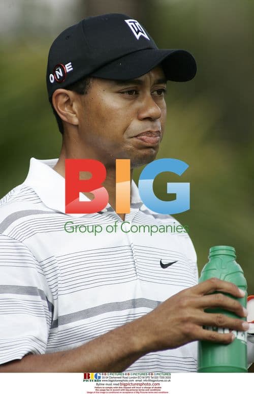 Tiger Woods practices before World Golf Championships