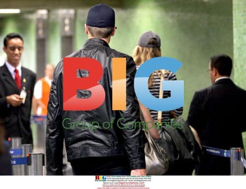 Gisele Bundchen and Tom Brady at Sao Paulo Airport