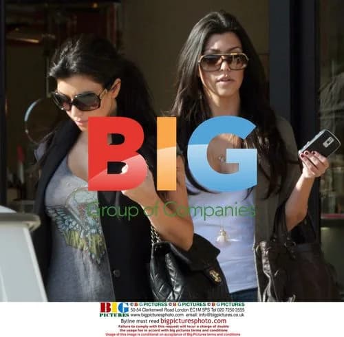 Kardashian Sisters Leave Barney's in Beverly Hills