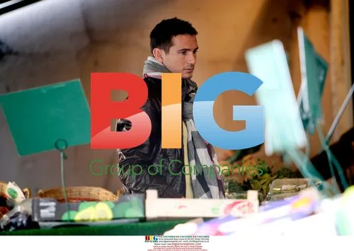 Frank Lampard shopping with kids