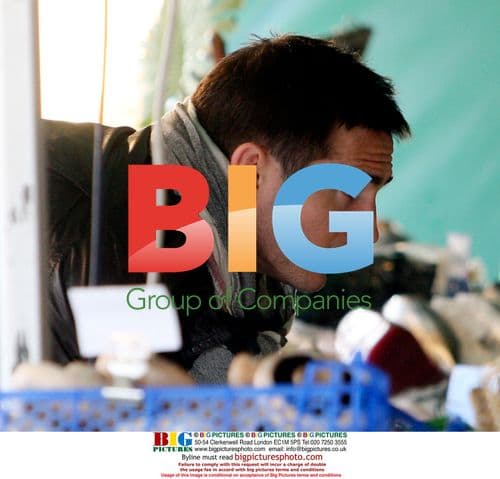 Frank Lampard with kids shopping