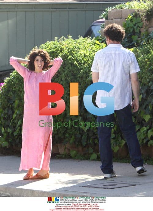 Marisa Tomei on Set with Co-Stars