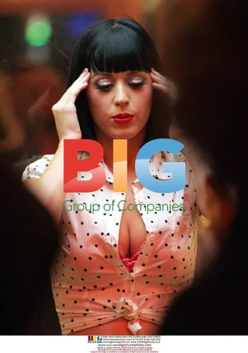 Katy Perry filming "Waking Up In Vegas" music video