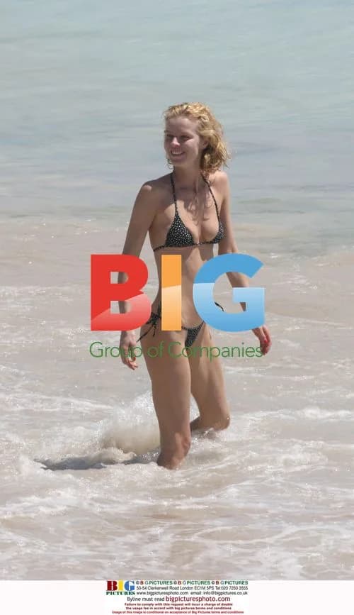 Eva Herzigova enjoys Caribbean holiday with husband