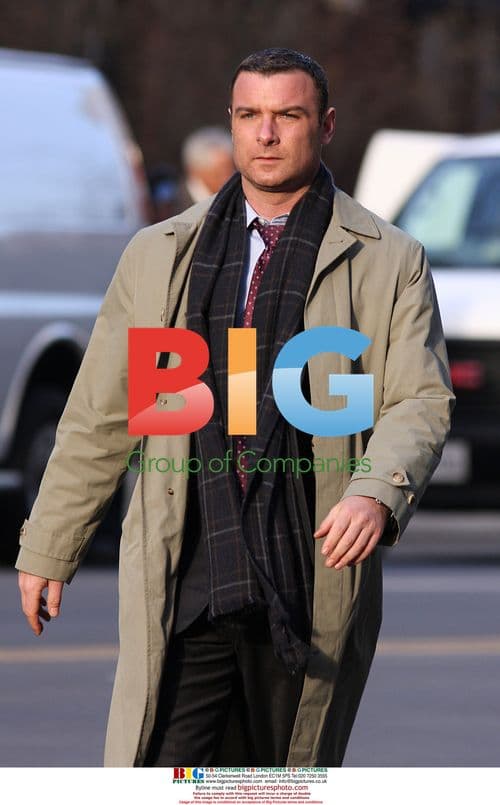 Liev Schreiber on set of 'Salt'