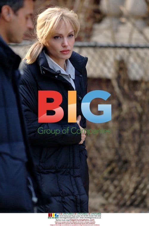 Angelina Jolie on 'Salt' Set