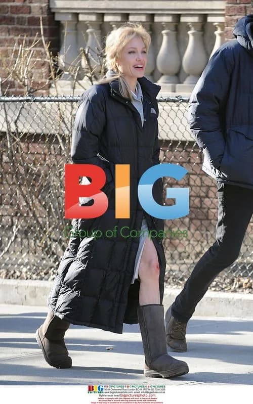 Angelina Jolie on the set of 'Salt'