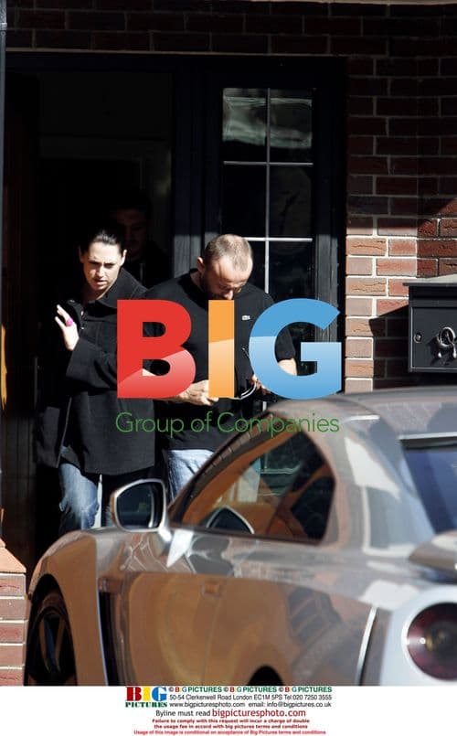 Mark Croft spotted leaving Kerry Katona's house