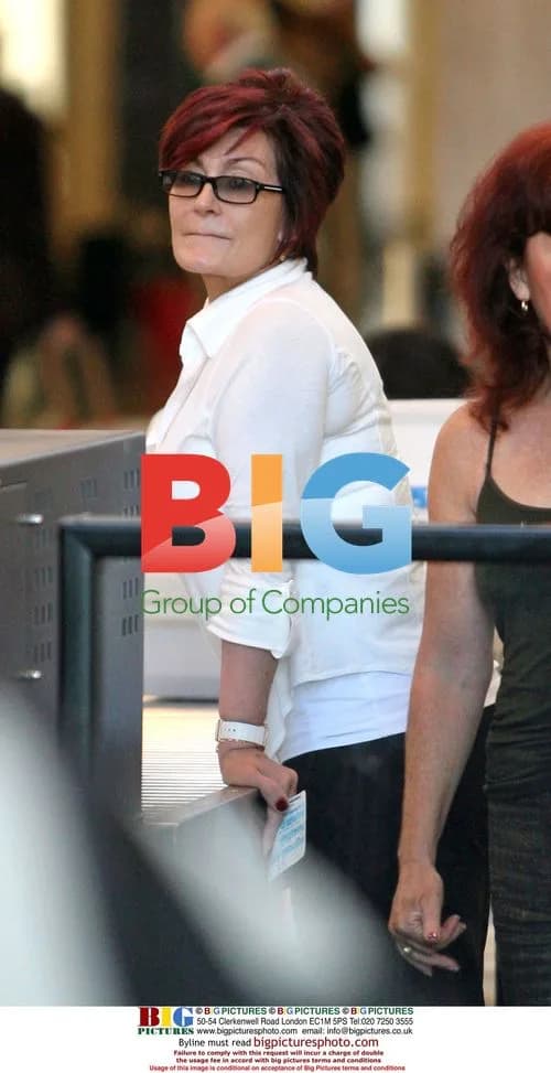 Sharon Osbourne at LAX Security
