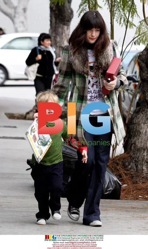 Liv Tyler and son Milo at park