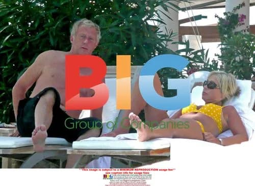 Chris Tarrant with new girlfriend in Italy