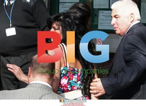 Amy Winehouse Arrives at London Court