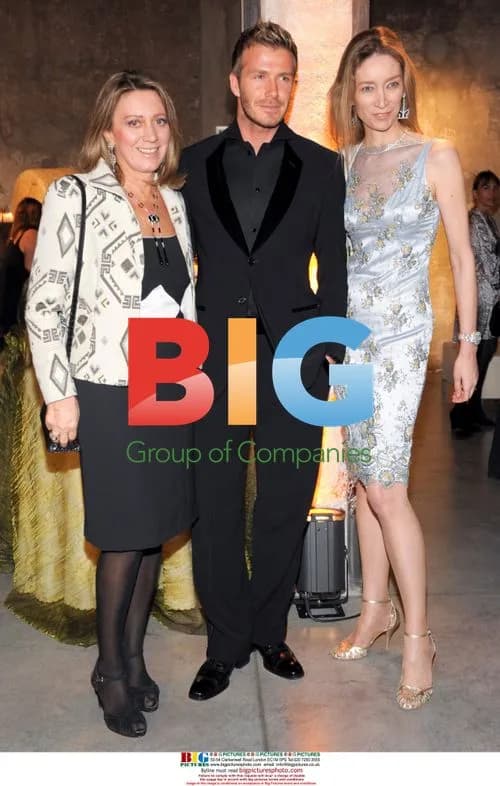 David Beckham at Lilt Cancer Dinner in Milan