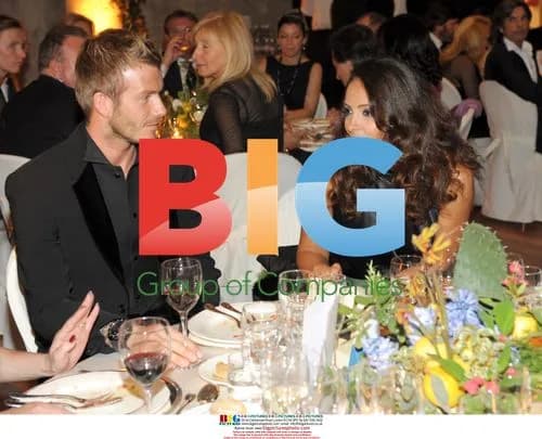 David Beckham at Lilt Cancer Dinner, Milan