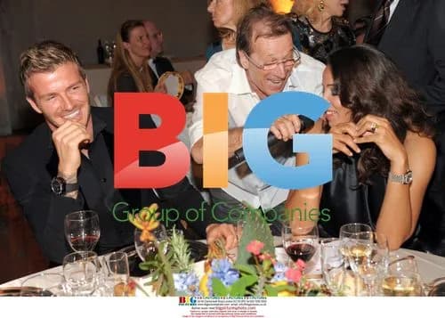 David Beckham at Lilt Cancer Dinner, Milan