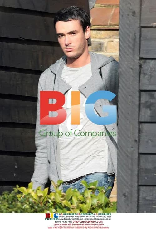 Jack Tweed outside Jade Goody's house