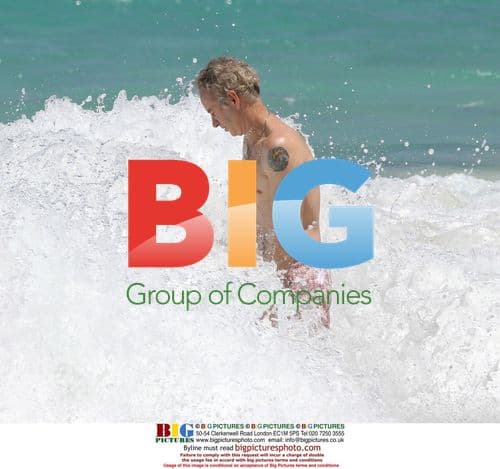 John McEnroe playing in the Caribbean