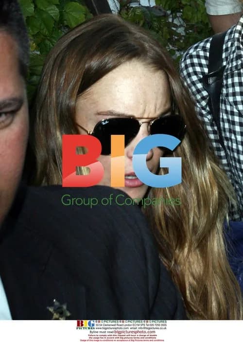 Lindsay Lohan at Andy Lacompte Salon