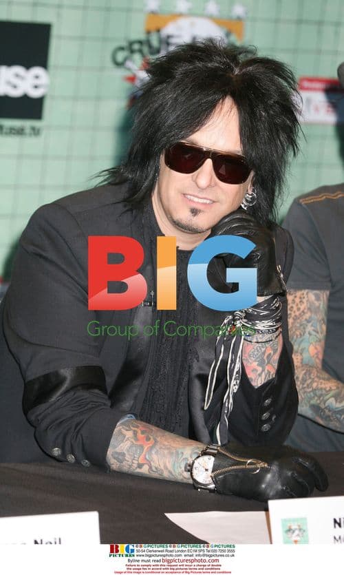 Motley Crue's Nikki Sixx at Crue Fest 2 Lineup Announcement