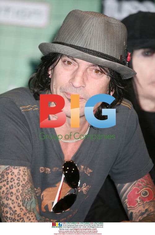 Motley Crue's Tommy Lee at Crue Fest 2 Press Conference