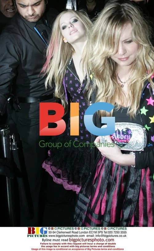 Avril Lavigne Enjoys Night Out in London