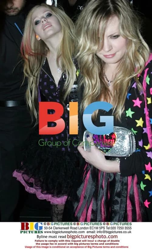 Avril Lavigne Enjoys Night Out in London