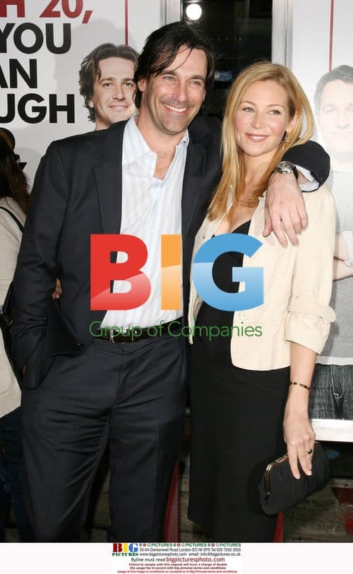 Jon Hamm and Jennifer Westfeldt at 'I Love You, Man' Premiere