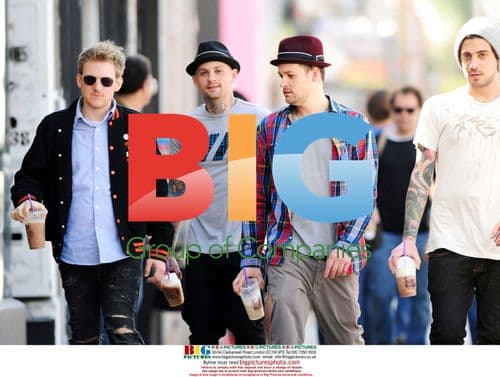 Madden Brothers Grab Coffee on Melrose