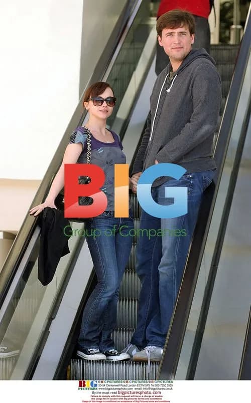 Christina Ricci flashes engagement ring