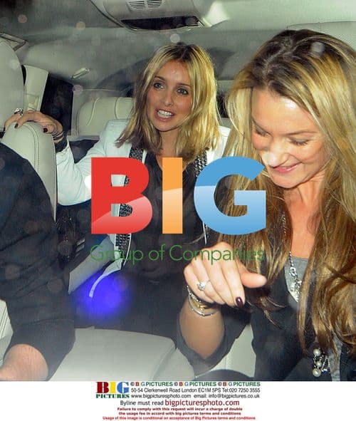 Louise and Jamie Reknapp at Nobu